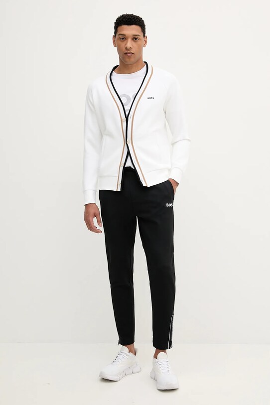 BOSS Green felső 50543472 fehér AW25