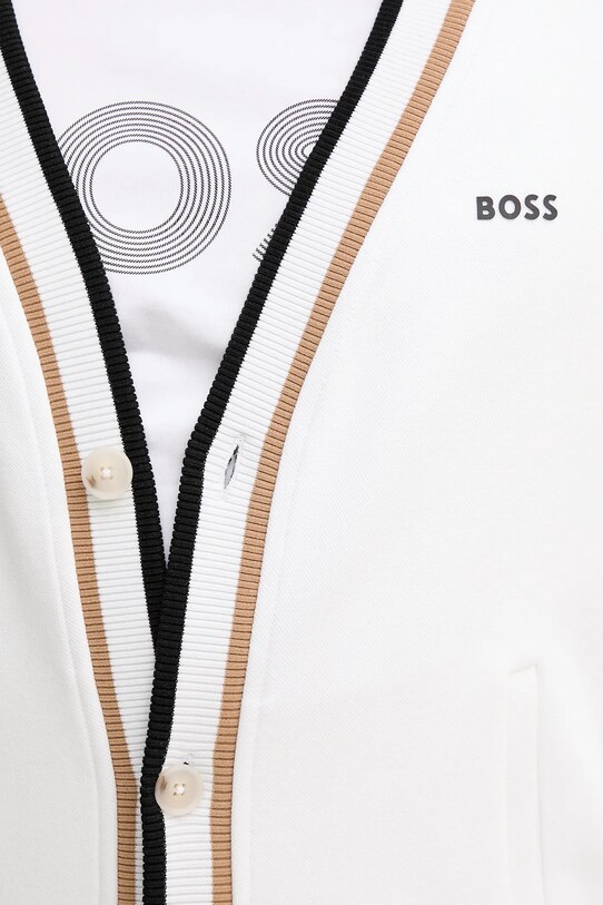 BOSS Green felső 50543472 fehér