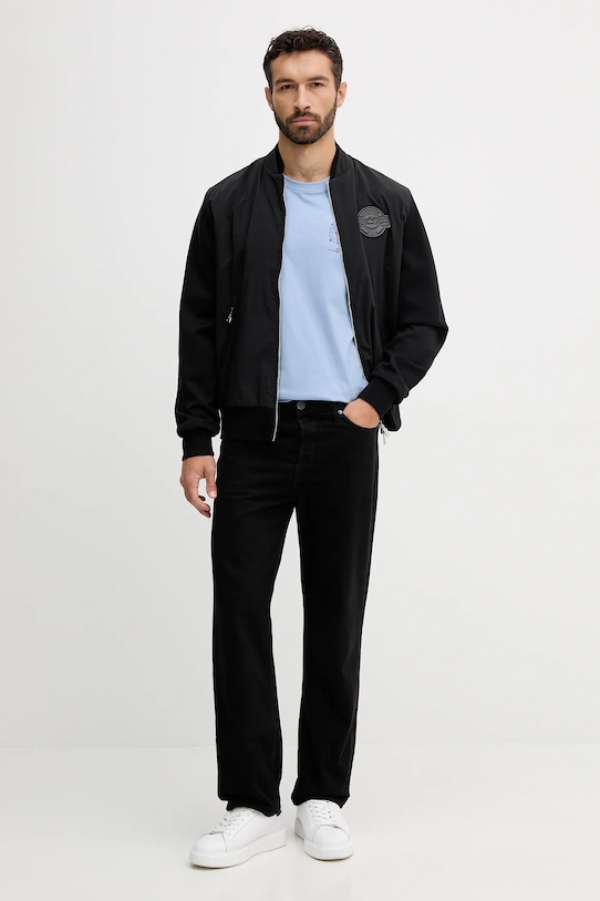 BOSS kurtka bomber 50543675 czarny AW25