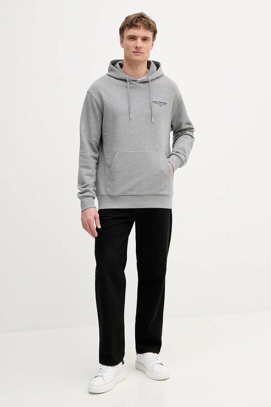 Karl Lagerfeld bluză 553918.705106 gri AW25