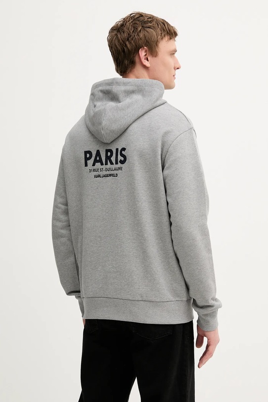 Karl Lagerfeld felső aplikációval szürke 553918.705106