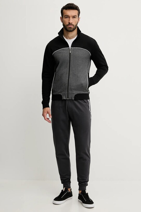 BOSS bluza lounge 50545567 czarny AW25