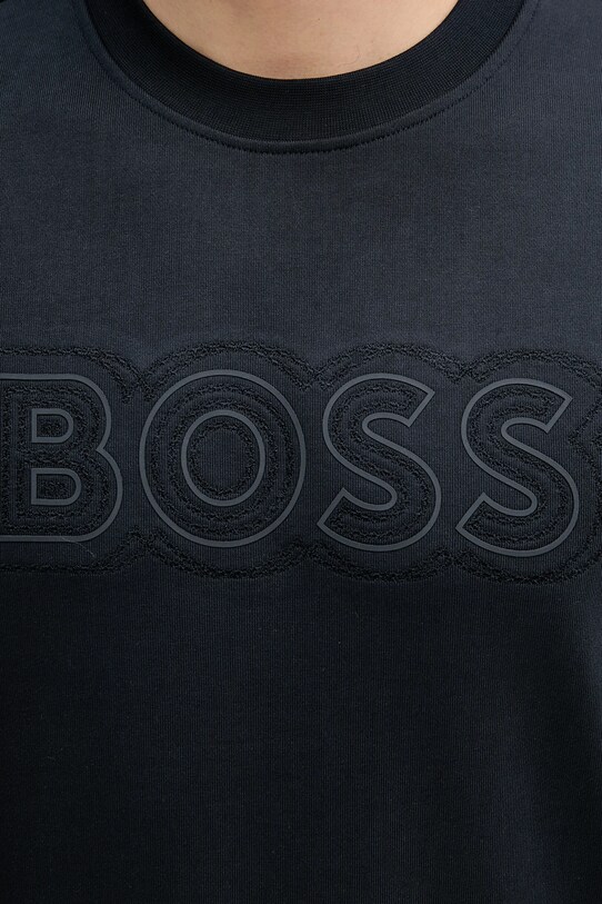 BOSS hanorac de bumbac 50543914 bleumarin