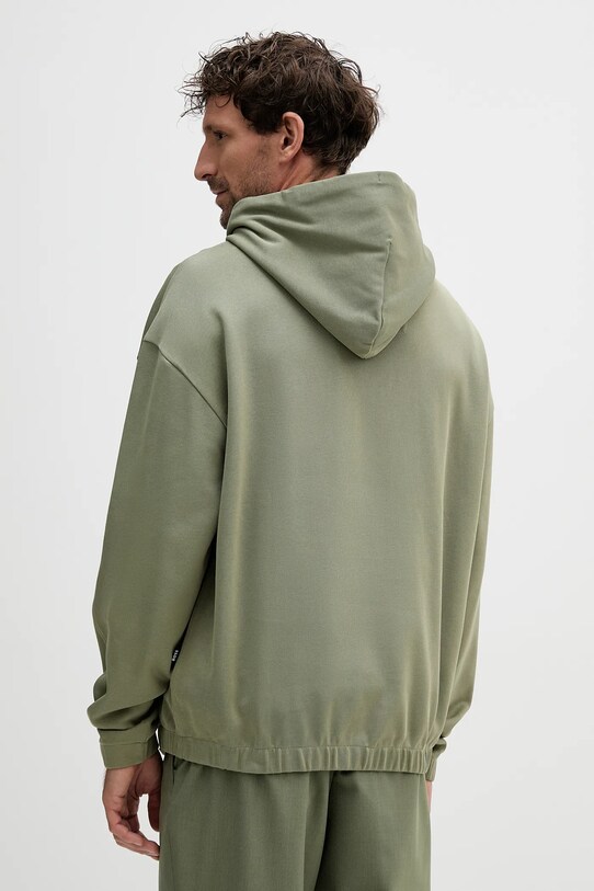 Odzież BOSS bluza bawełniana 50544099 zielony