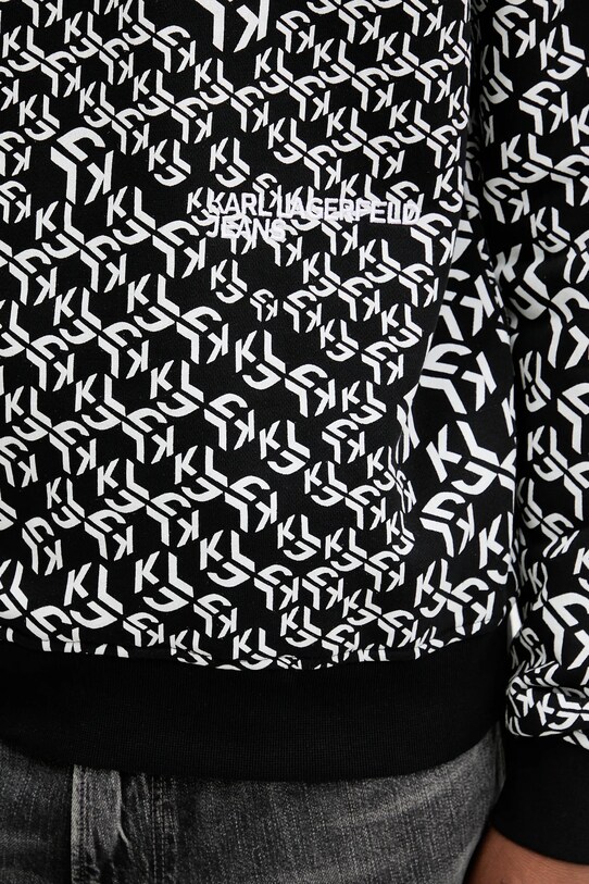 Karl Lagerfeld Jeans bluză A3M20068 negru
