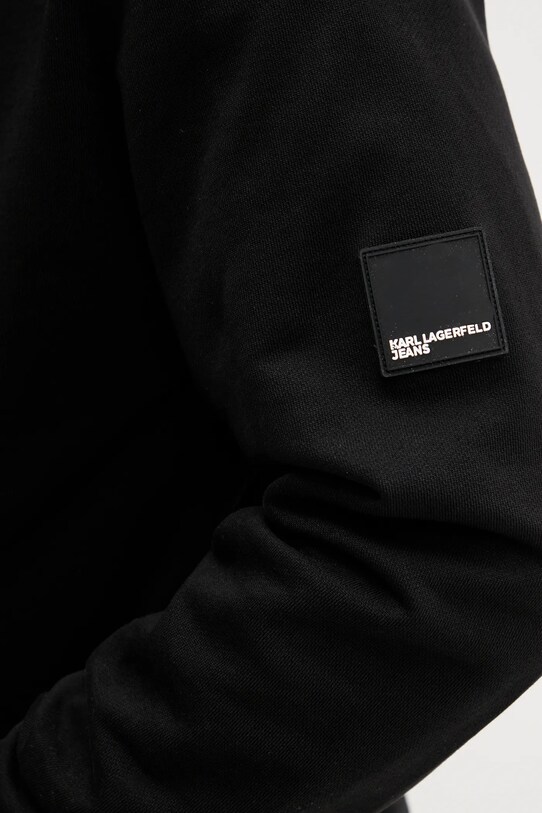 Karl Lagerfeld Jeans bluza bawełniana A3M20020 czarny