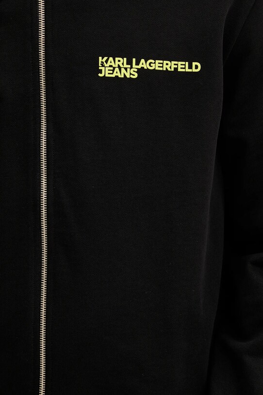Karl Lagerfeld Jeans bluza bawełniana A3M20030 czarny