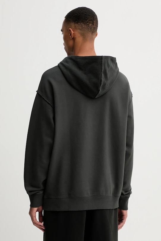 Odzież Hugo Blue bluza bawełniana 50542799 szary