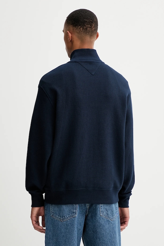 Odzież Tommy Jeans bluza bawełniana DM0DM21880 granatowy