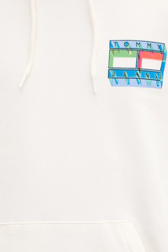 Bavlnená mikina Tommy Jeans DM0DM22077 béžová