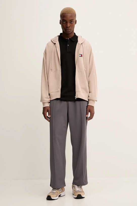 Хлопковая кофта Tommy Jeans DM0DM22080 бежевый AW25