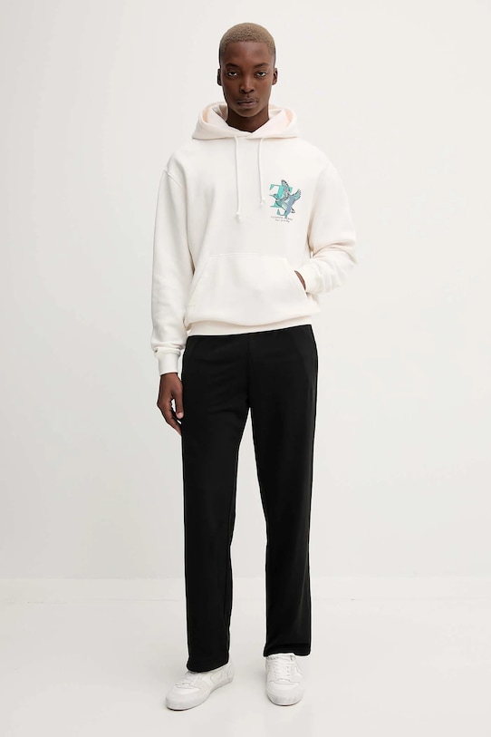 Mikina Tommy Jeans DM0DM22088 krémová AW25