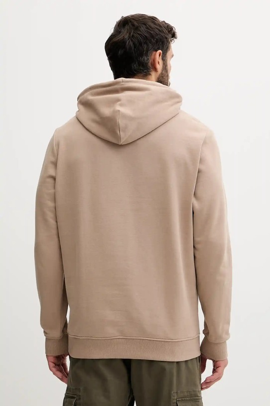 Tommy Jeans hanorac de bumbac DM0DM22092 maro AW25