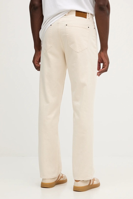 Odzież Michael Kors jeansy bawełniane CS5900KBK8 beżowy