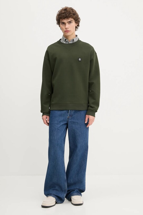 HUGO bluză 50542593 verde AW25