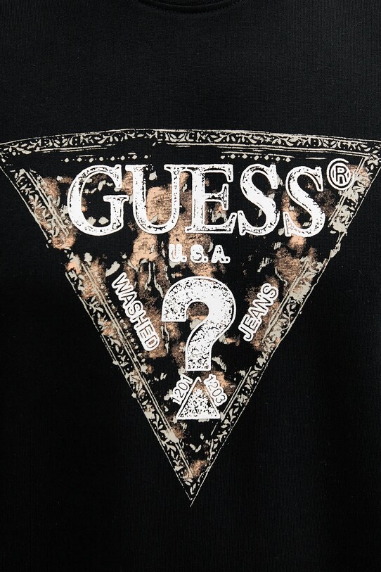 Bavlněná mikina Guess M5YQ05.K68I4 černá