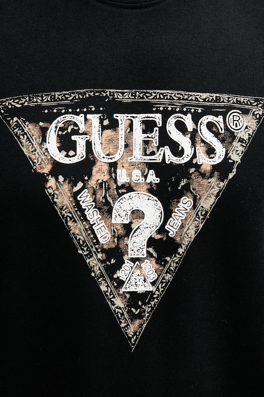 Bavlněná mikina Guess M5YQ05.K68I4 černá