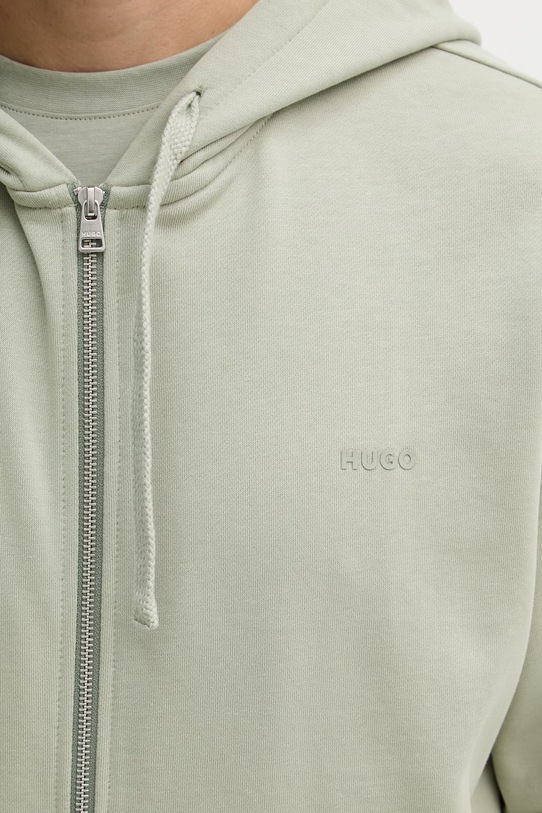 HUGO mikina s kapucňou pánska Dapozip 50548651 zelená