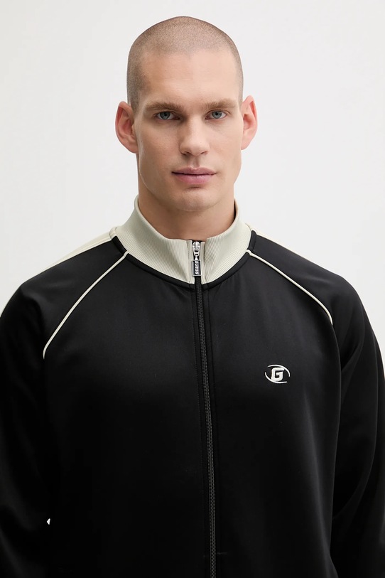 Μπλούζα Guess FULVIO μαύρο Z5YQ21.KCRU2