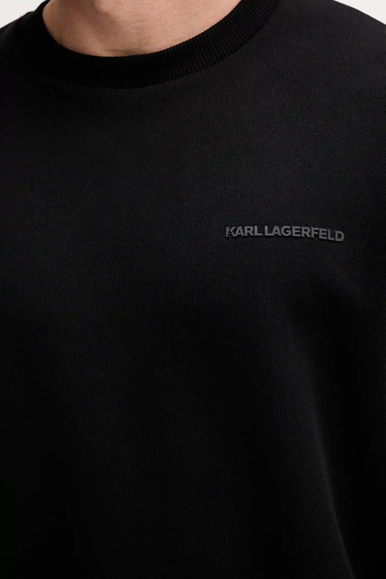 Karl Lagerfeld bluza bawełniana 554906.705006 czarny