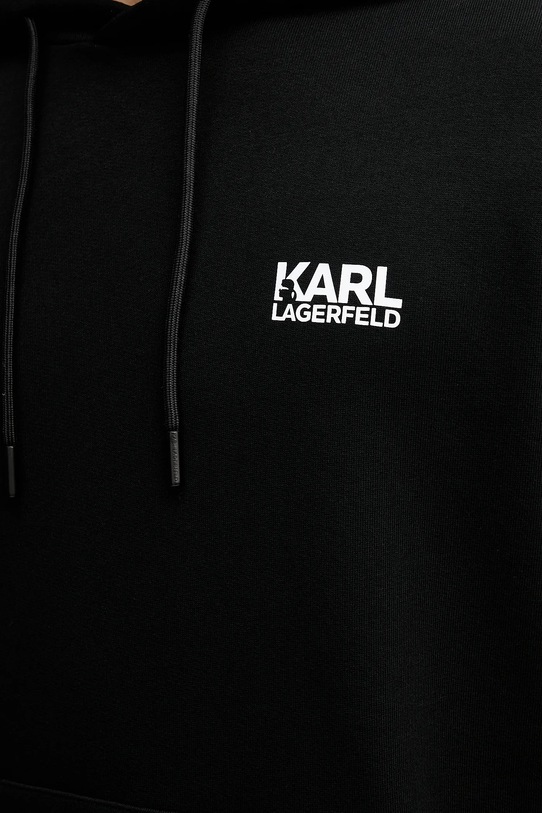 Бавовняна кофта Karl Lagerfeld 554917.705092 чорний