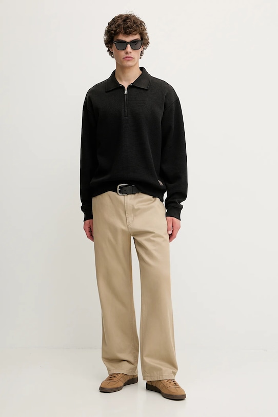 Πουλόβερ Guess Originals M5YQ31.KCU12 μαύρο AW25