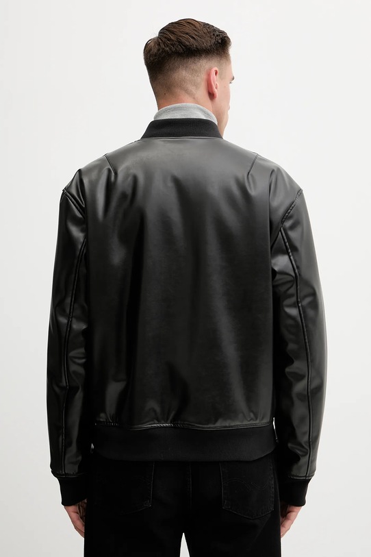 Versace Jeans Couture kurtka bomber dwustronna czarny 79GAS407.N0540