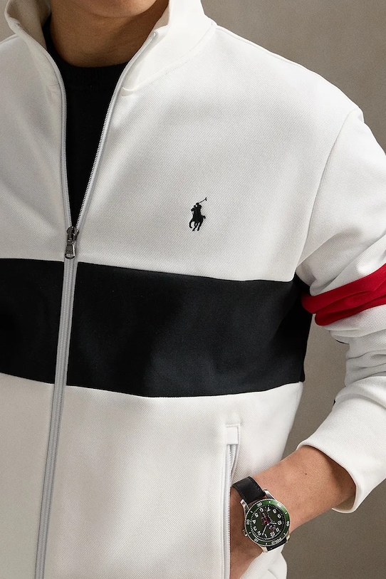 Кофта Polo Ralph Lauren Lstrackjktm3 Long Sleeve белый 710971949