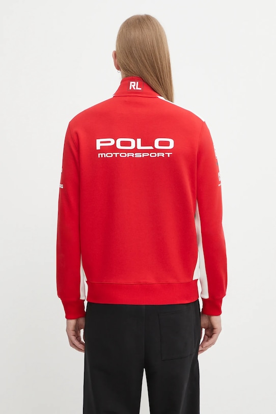 Odzież Polo Ralph Lauren bluza Fztrkjktm2 Long Sleeve Full Zip 710972343 czerwony