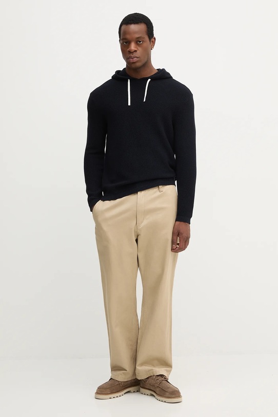 Armani Exchange sweter bawełniany XM000916.AF12930 granatowy AW25