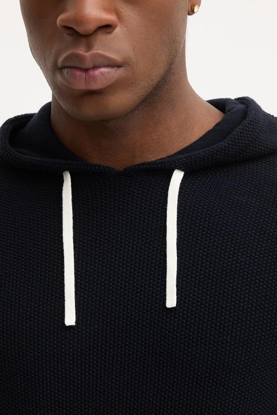 Armani Exchange sweter bawełniany XM000916.AF12930 granatowy