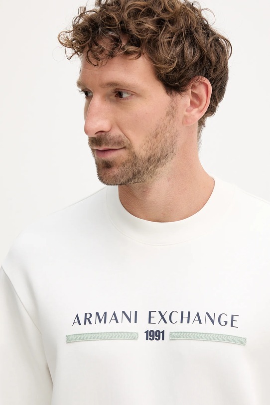 Odzież Armani Exchange bluza XM000982.AF10818 beżowy