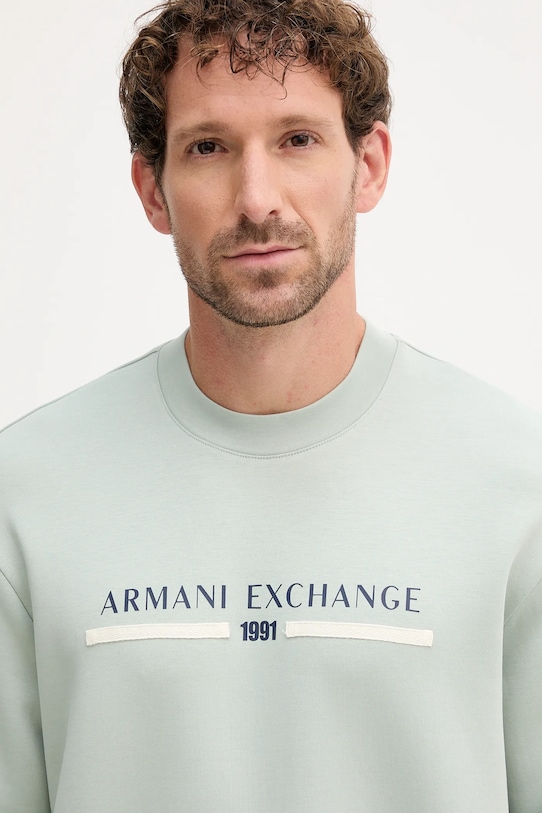 Odzież Armani Exchange bluza XM000982.AF10818 zielony