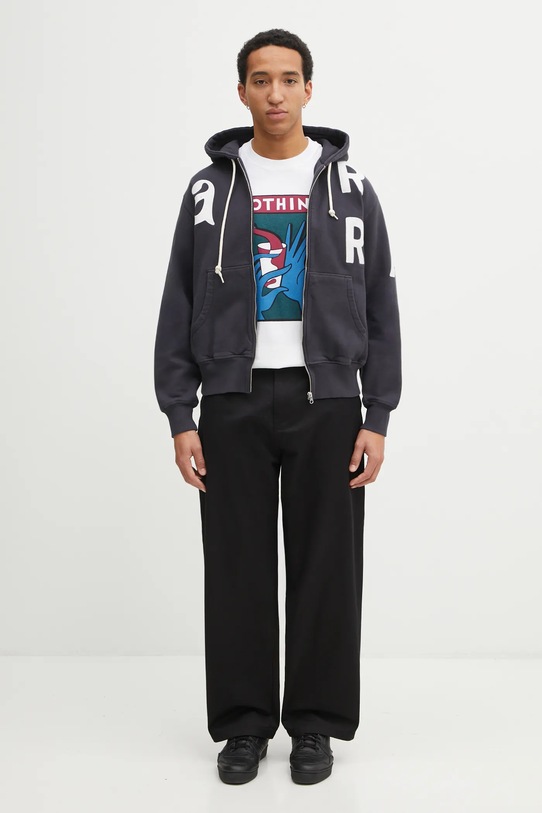 by Parra bluză Word salad 54131 bleumarin