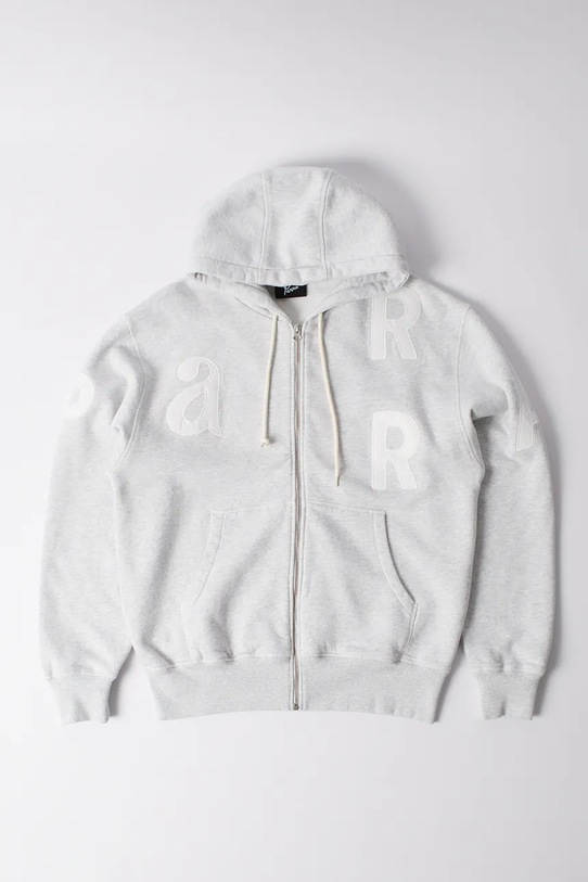 by Parra sweatshirt Word salad cotton gray 54130