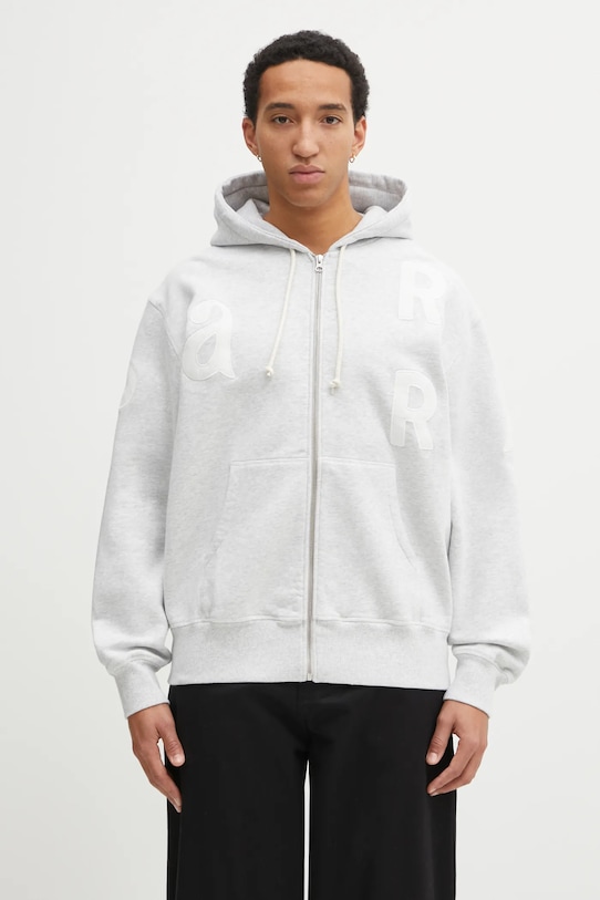 by Parra sweatshirt Word salad cotton gray 54130