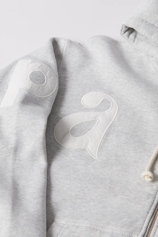 by Parra sweatshirt Word salad gray 54130