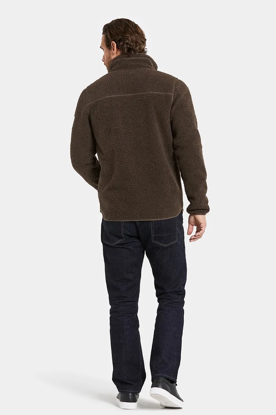 Didriksons bluza polarowa PETER brązowy 505884