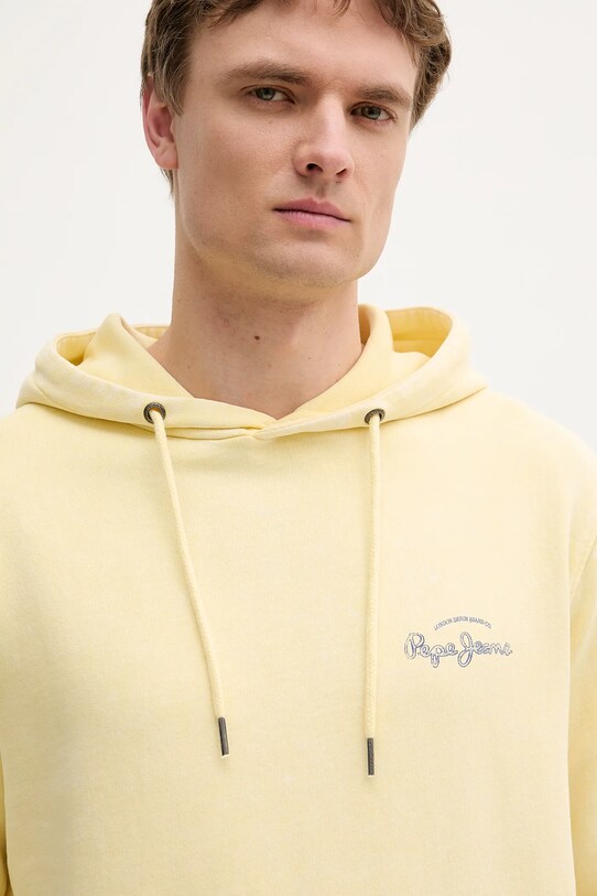 Pepe Jeans bluza bawełniana żółty PM582916