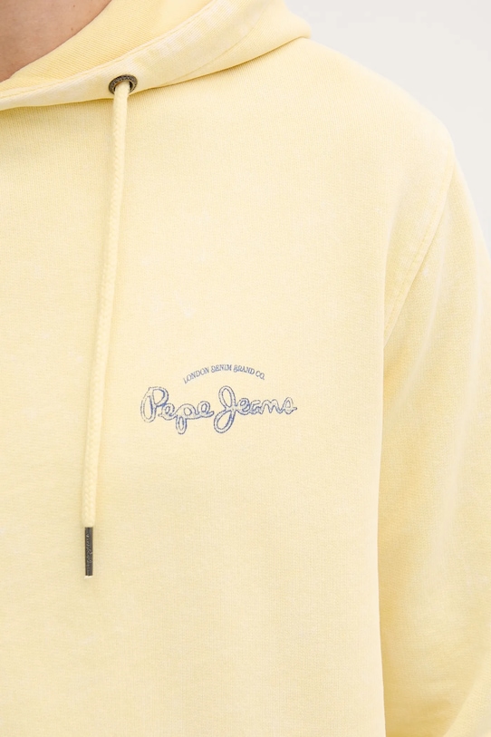 Pepe Jeans bluza bawełniana PM582916 żółty
