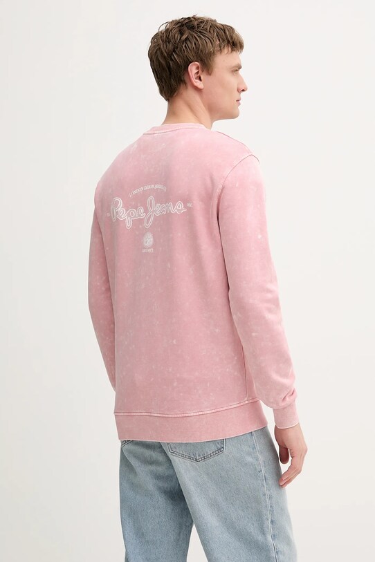 Odzież Pepe Jeans bluza bawełniana PM582918 różowy