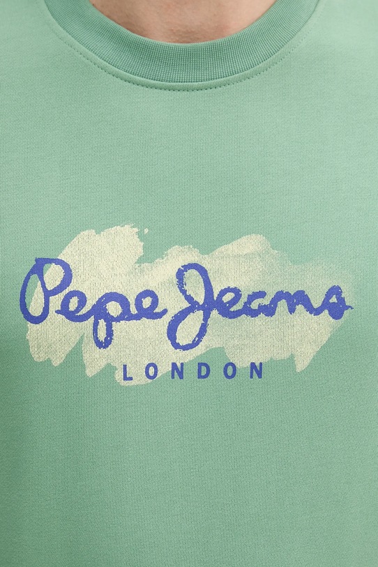Pepe Jeans bluza bawełniana PM582921 zielony