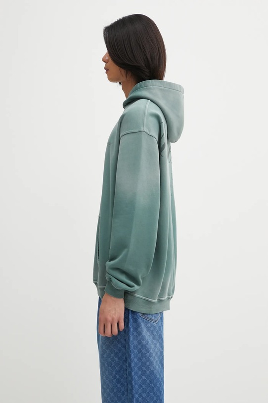 Represent bluza bawełniana Owners Club Script OCM41200 zielony AW25