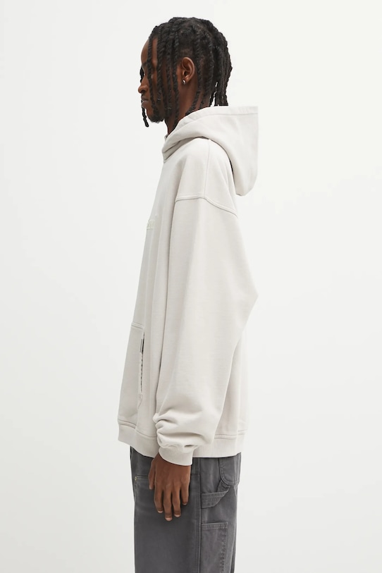 Represent cotton sweatshirt Script Logo MLM100028 beige AW25