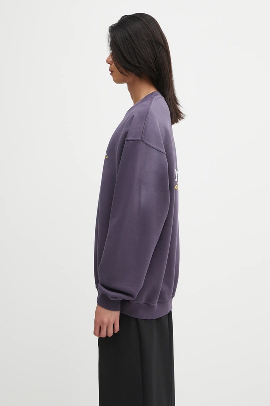 Represent bluza bawełniana Patron of the Club MLM4272 fioletowy AW25