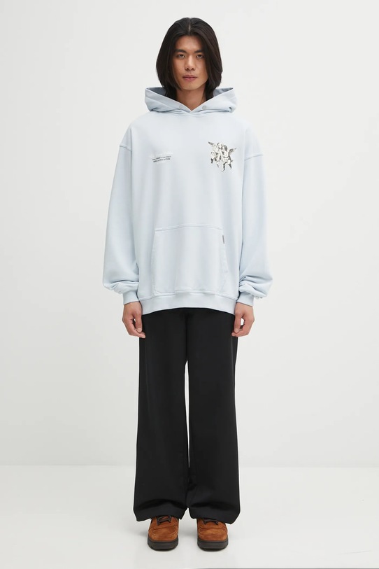 Represent bluza bawełniana Legacy Cherubs MLM100370 niebieski