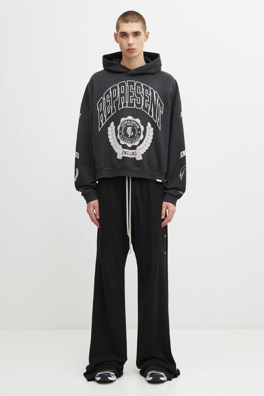 Represent bluza bawełniana Legacy Crest MLM100372 czarny