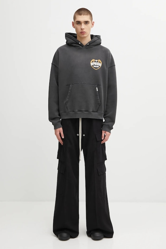 Represent bluza bawełniana Legacy Crest MLM100368 czarny