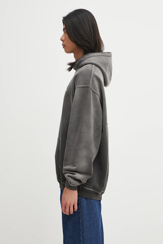 Represent cotton sweatshirt Oasis Owners Club OCM100008 gray AW25