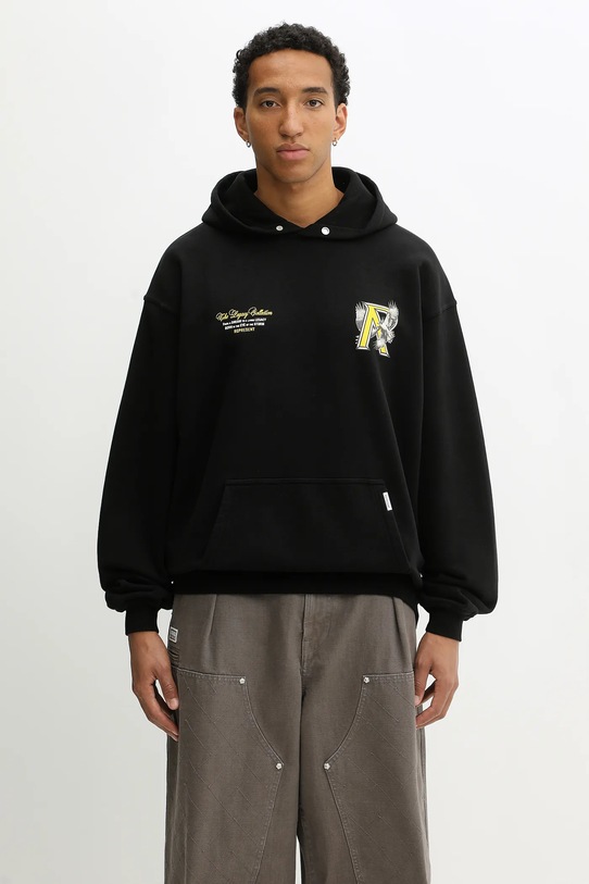 Odzież Represent bluza bawełniana LEGACY FALCONS MLM100734 czarny